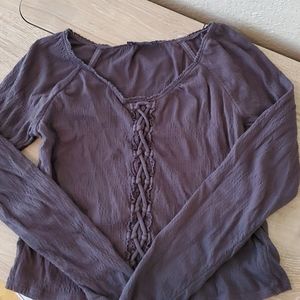 American Eagle Long Sleeve Top